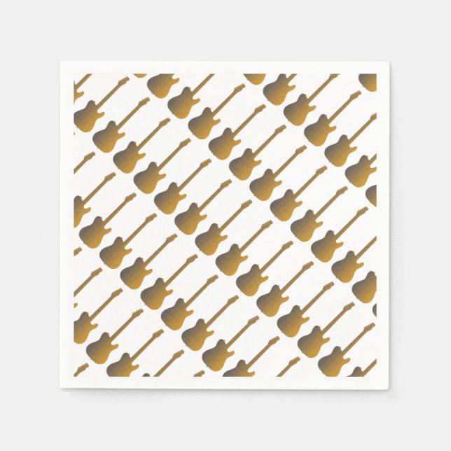 Servilleta De Papel La guitarra (Anverso)