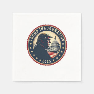 Servilleta De Papel La inauguración de Trump en 2025 Orgullosa Maga