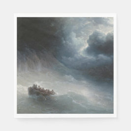 Servilleta De Papel La ira de los mares (por Ivan Aivazovsky)