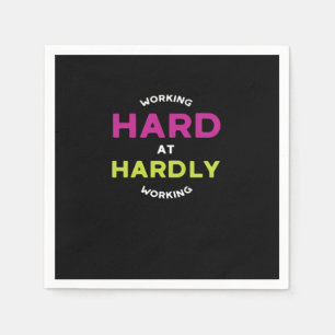 Servilleta De Papel La Jubilación Trabaja Duro En Una Superficie De Tr