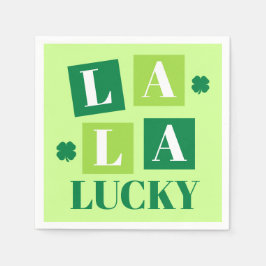Servilleta De Papel La La Lucky St. Patrick’s Day Green