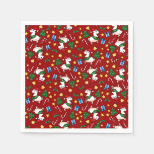 Servilleta De Papel La locura de la llamada navideña