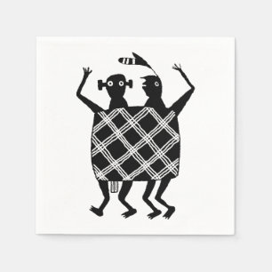 Servilleta De Papel La manta de la boda