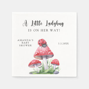 Servilleta De Papel ¡La mariquita acuática está en camino!