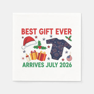 Servilleta De Papel La mejor Navidad Regalo Llega Julio 2026