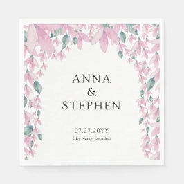 Servilleta De Papel La misteriosa rosa encantadora