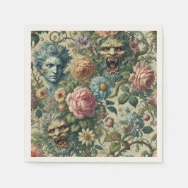 Servilleta De Papel La musa ceruleana - victoriano gótico