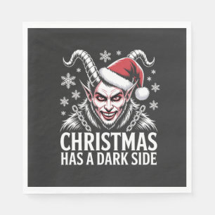 Servilleta De Papel La Navidad tiene un lado oscuro