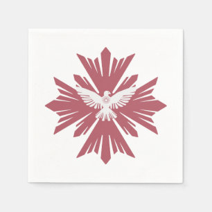 Servilleta De Papel La paloma divina de la paz
