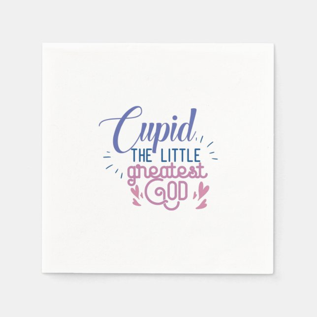 Servilleta De Papel La pareja da el pequeño Dios más grande (Anverso)