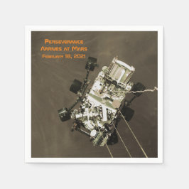 Servilleta De Papel La perseverancia llega a Marte