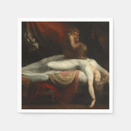 Servilleta De Papel La pesadilla (de Henry Fuseli)