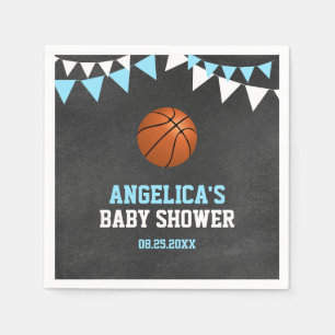 Servilleta De Papel La pizarra se divierte el tema Baby Shower del
