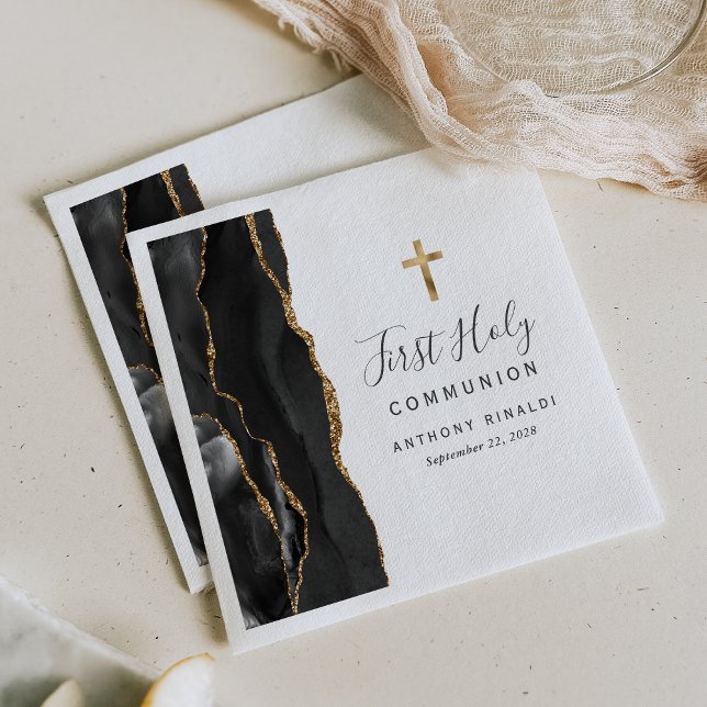 Servilleta De Papel La primera comunión sagrada de la Agata del Oro Ne (Subido por el creador)