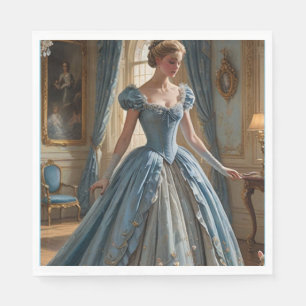 Servilleta De Papel La princesa secreta del castillo