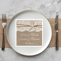 La Rustic Starfish Beach Wedding