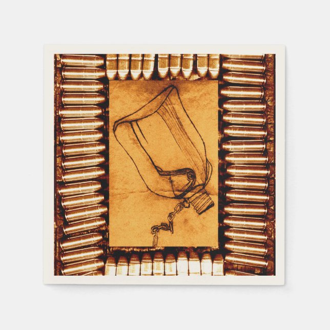 Servilleta De Papel La sequía (Anverso)