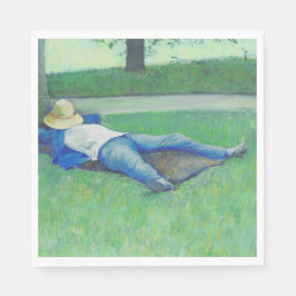 Servilleta De Papel La Siesta (de Gustave Caillebotte)