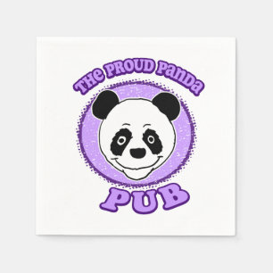 Servilleta De Papel La Taberna del Panda Orgulloso