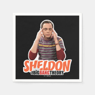 Servilleta De Papel La teoría del Big Bang   Sheldon