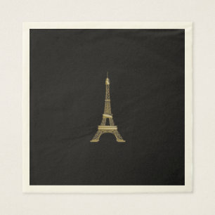 Servilleta De Papel La Torre Eiffel París Fiesta Temática