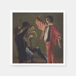 Servilleta De Papel La última gota de cerveza antes de que termine el 