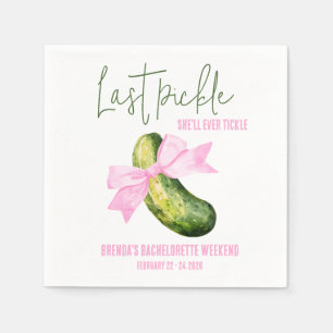 Servilleta De Papel La última pickle que hará cosquillas Fiesta de Des