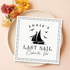 Servilleta De Papel La última vela antes del velo de la bachillerato n