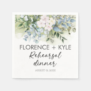 Servilleta De Papel La vegetación Eucalyptus Elegante Ensayo Dusty Cen