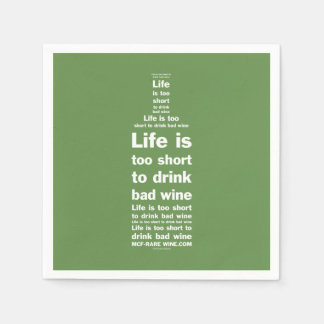 Servilleta De Papel La vida es 2 toallas cortas 3