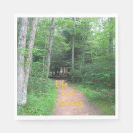 Servilleta De Papel La Vida Es Un Viaje 2