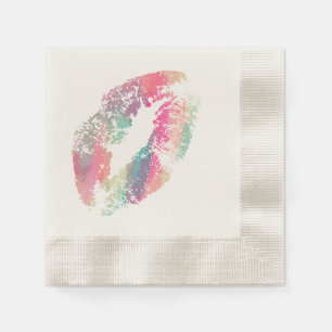 Servilleta De Papel Labios estilizados #7