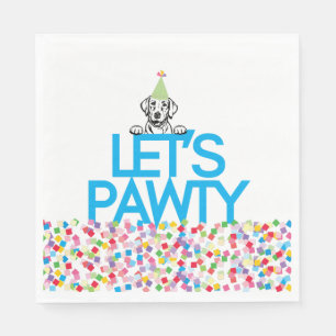Servilleta De Papel Labrador Fiesta Luncheon Napkins