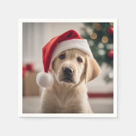Servilleta De Papel Labrador Recuperador Navidades