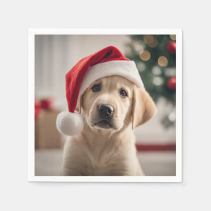 Servilleta De Papel Labrador Recuperador Navidades