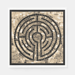 Servilleta de papel LABYRINTH V para almuerzo está