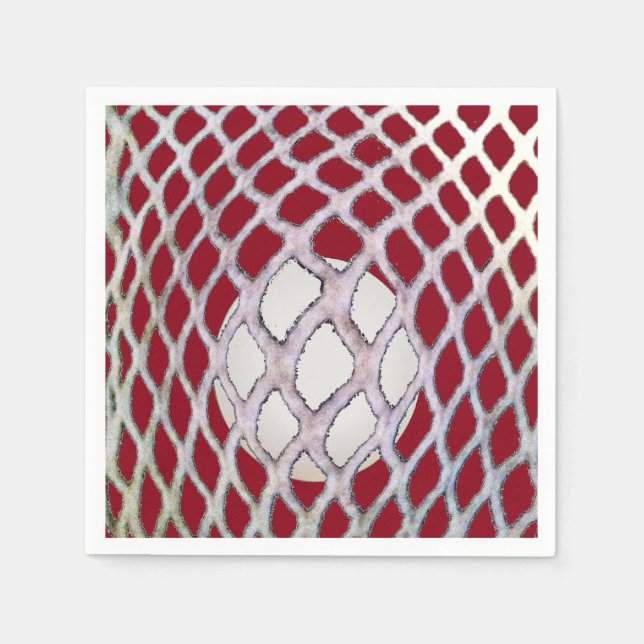 Servilleta De Papel Lacrosse Sports (Anverso)