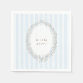 Servilleta De Papel Laduree French Caffee Patisserie Bonjour Bebe Blue