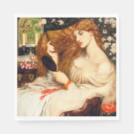 Servilleta De Papel Lady Lilith (Belleza asombrosa con el cabello larg