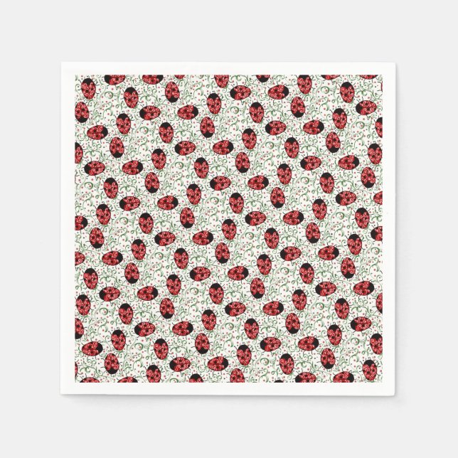 Servilleta De Papel Ladybug (Anverso)