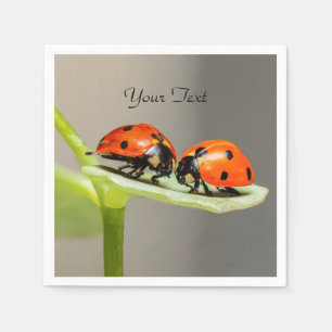 Servilleta De Papel Ladybugs Beetles Napkins