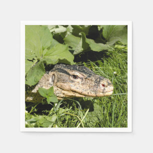 Servilleta De Papel Lagarto de monitor de agua