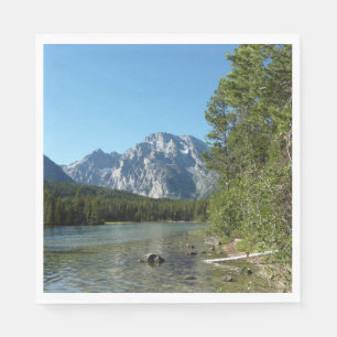 Servilleta De Papel Lago Leigh en el Parque Nacional Grand Teton