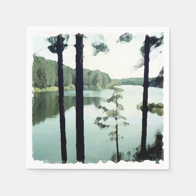 Servilleta De Papel Lakeview (Anverso)