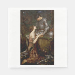 Servilleta De Papel Lamia y el soldado (por John William Waterhouse)