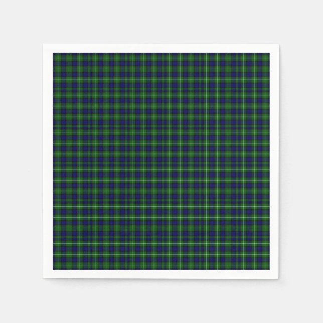 Servilleta De Papel Lamont Tartan (Anverso)