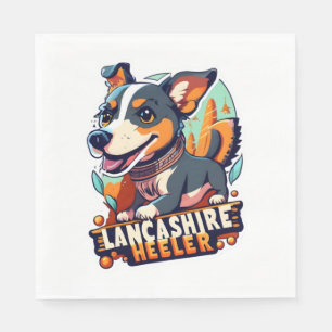 Servilleta De Papel Lancashire Heeler
