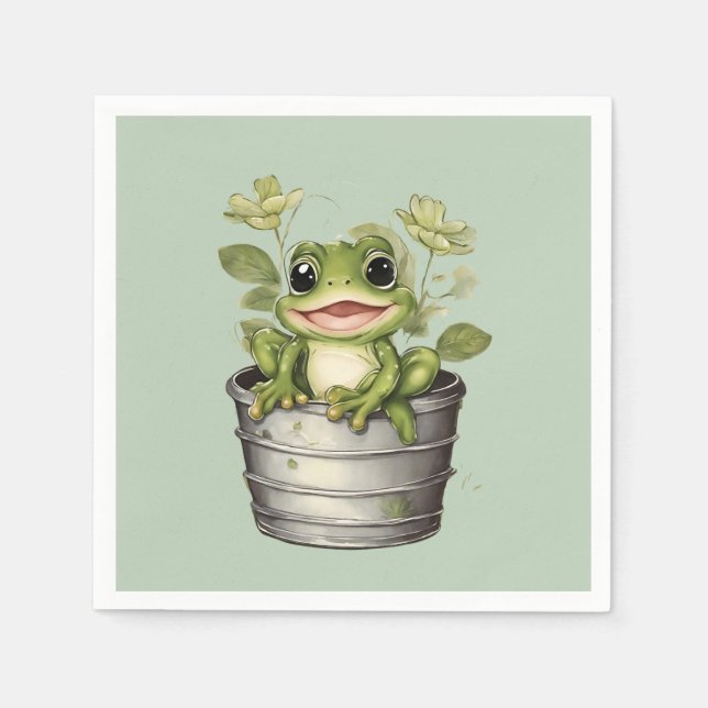 Servilleta De Papel Las almohadillas lirio de la vida (Anverso)