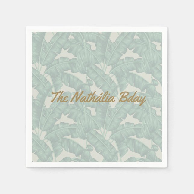 Servilleta De Papel Las Cabanas (Anverso)