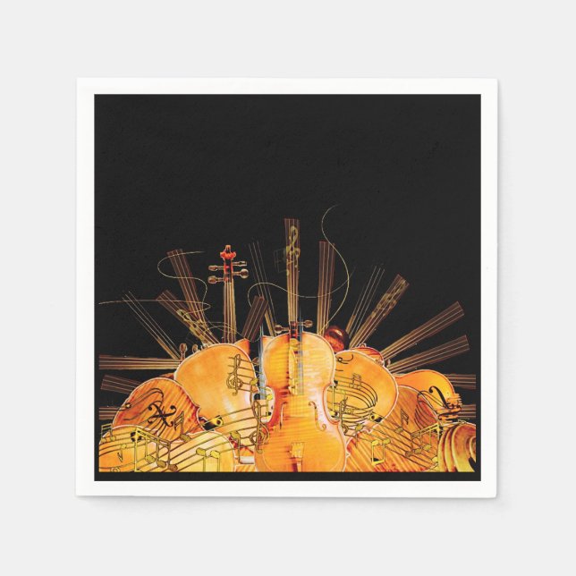 SERVILLETA DE PAPEL LAS CADENAS DE SOL (Anverso)